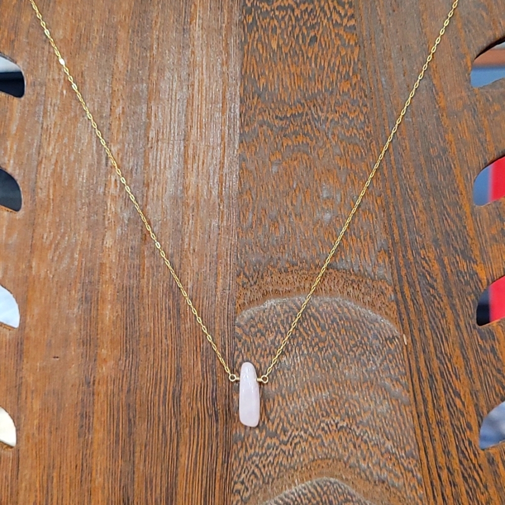 Rose Quartz Handmade Necklace